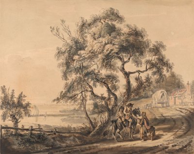 ジプシー占い師 作： Paul Sandby